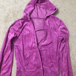 Magenta Velvet Jacket
